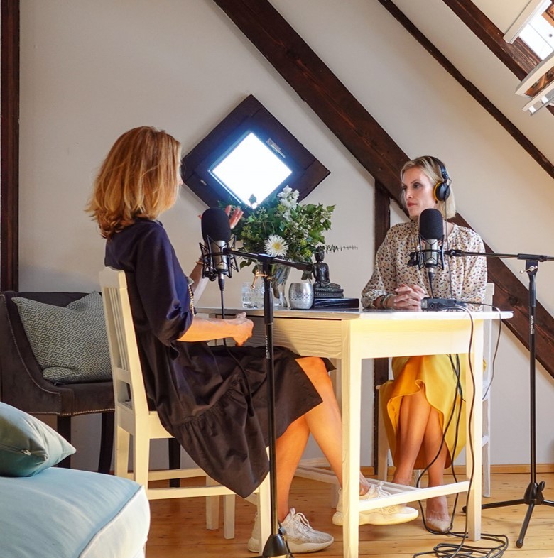 Vily Bergen im Podcast mit Heidi Hauer