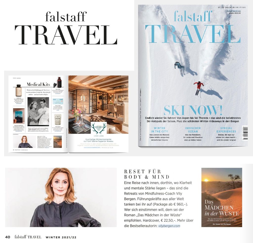 Vily Bergen, in the press Falstaff Travel