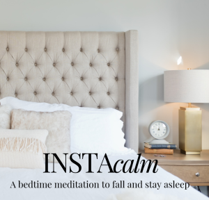 insta calm, a bedtime meditation with Vily Bergen